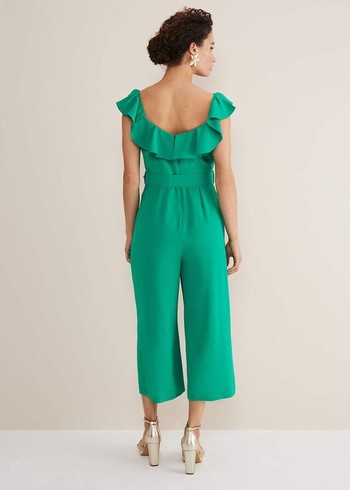 Phase Eight Tazanna Jumpsuit Green USA | 8760453-DS